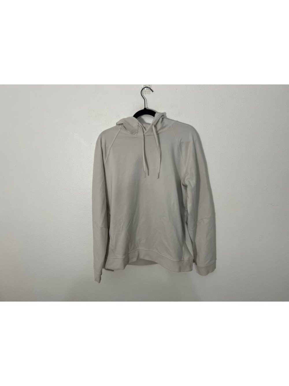 Lululemon City Sweat Pullover Hoodie French Terry Cream Ivory Size Large